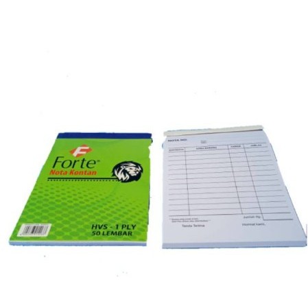 

Buku Nota Kontan Besar 1 Ply NCR Forte