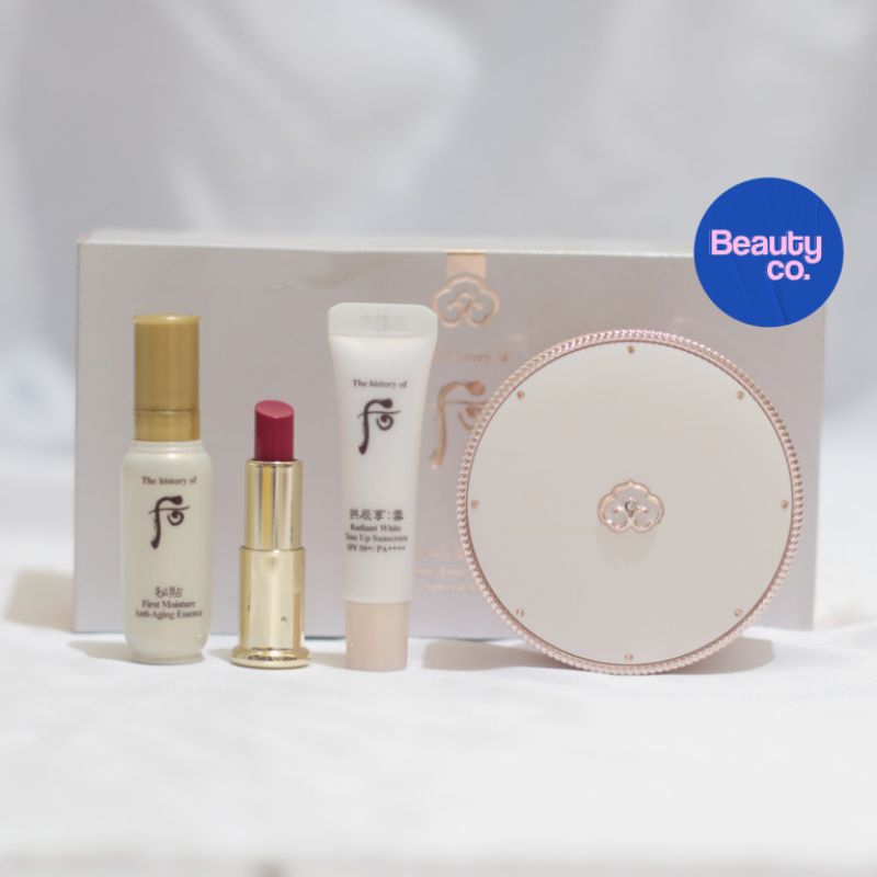 The History of Whoo Gongjinhyang Seol Radiant White Tone Up Sun Cushion (SPF50+/PA+++)