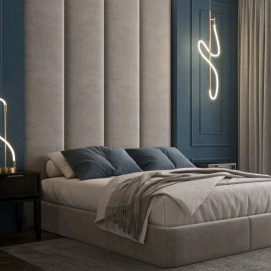 Headboard 40x200 dekorasi kamar tidur - wallpanel hiasan dekorasi dinding kamar hotel - kamar tidur 