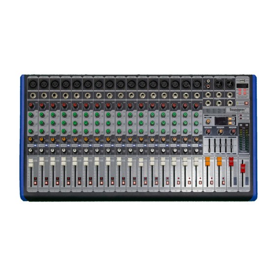 Mixer Audio Soundbest 16 Channel MPS16 Mixer 16Channel MPS 16 Mixer Soundbest 16Ch MPS-16