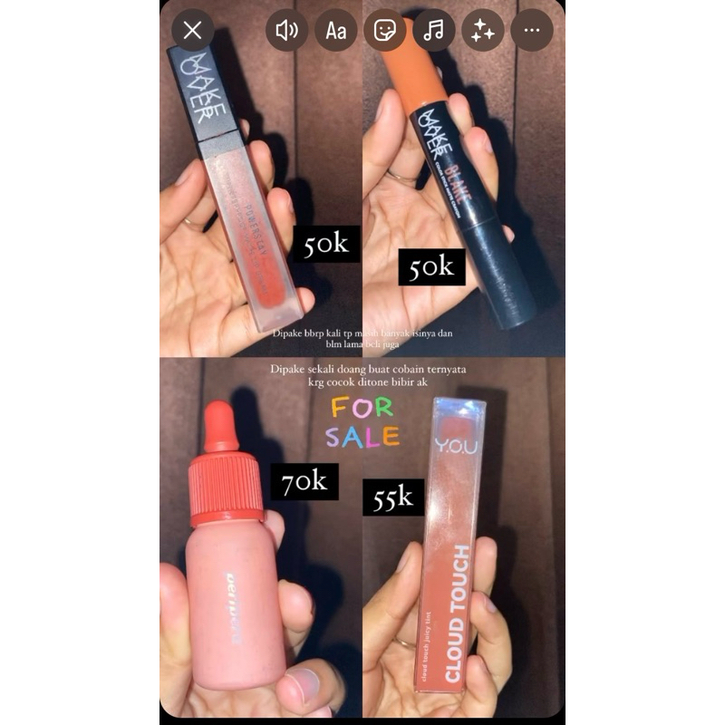 Lipstik MakeOver Peripera dan YOU