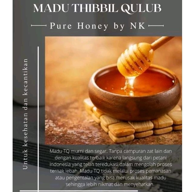 

Madu Asli Thibbil Qulub Untuk Kesehatan Tubuh