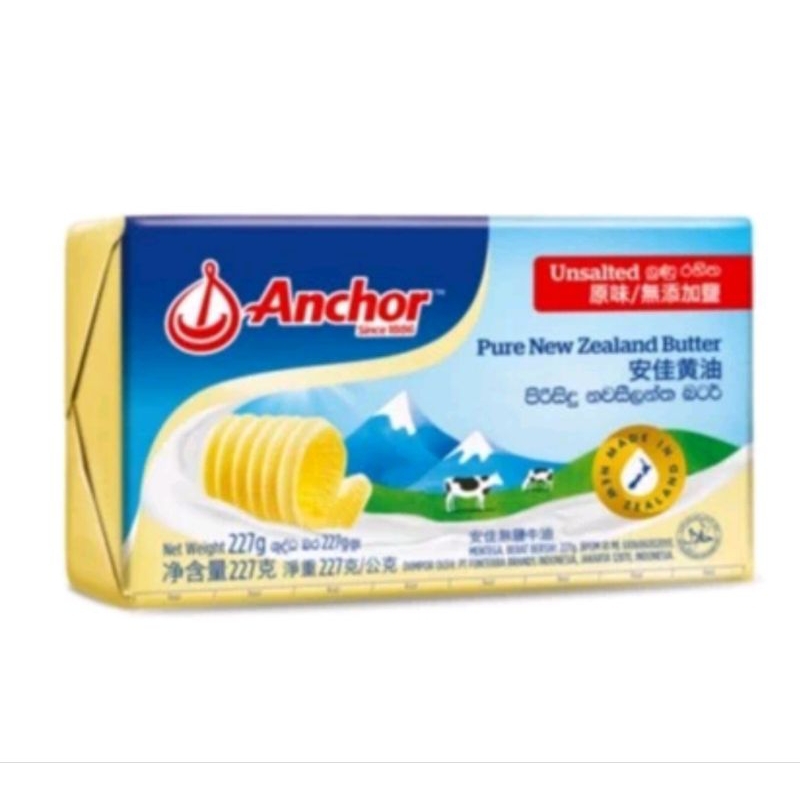 Anchor Butter Unsalted 200 gr