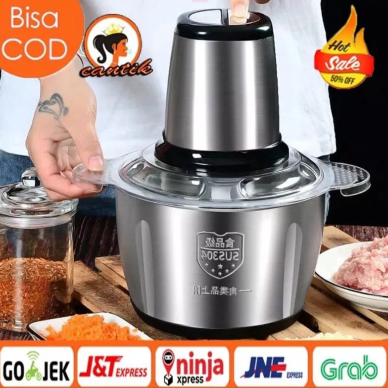 KODE Q99O Blender Meat Grinder Blender Daging Jumbo Stainless MKC118