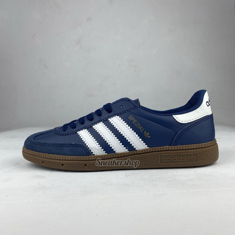 Sepatu Adidas Spezial Handball Navy Putih Kasual - Sneakers Casual Pria Abu Premium