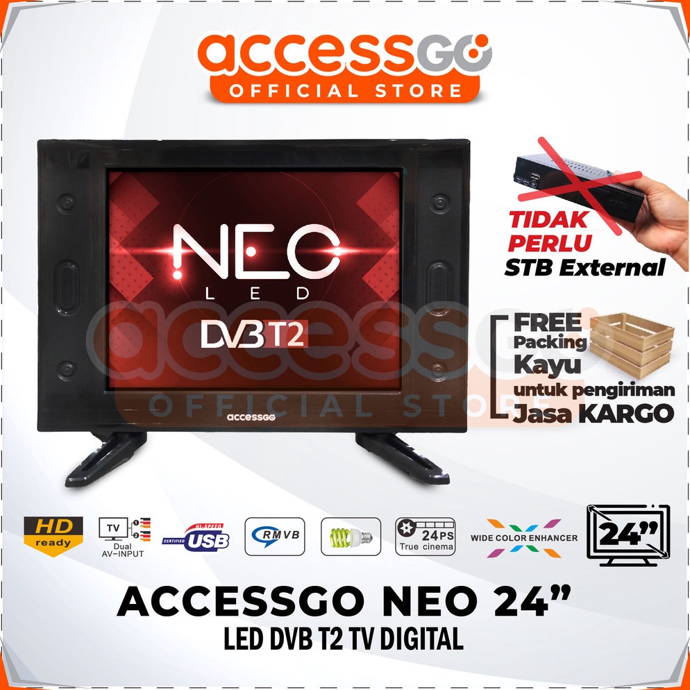 KODE V68J ACCESSGO NEO LED 24 Inch DVB T2 TV DIGITAL