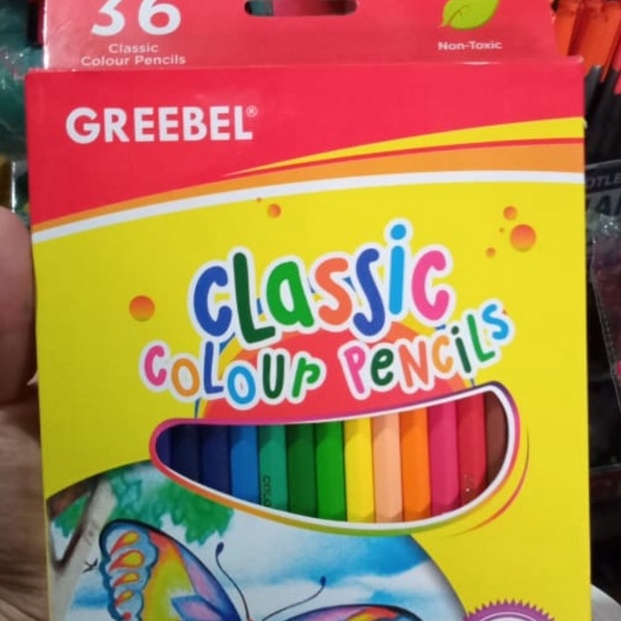 

Bagus Dipakai Pensil warna greebel 36 warna 8U