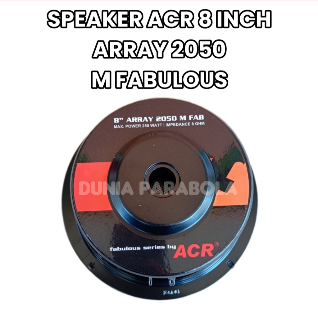 ACR SPEAKER 8 INCH 8 OHM ARRAY 2050 M FAB MIDLE 8" MIDRANGE FABULOUS SERIES