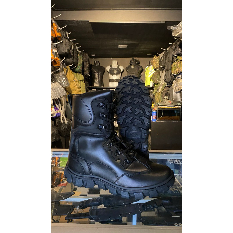 SEPATU PDL HITAM JATAH POLRI / BRIMOB
