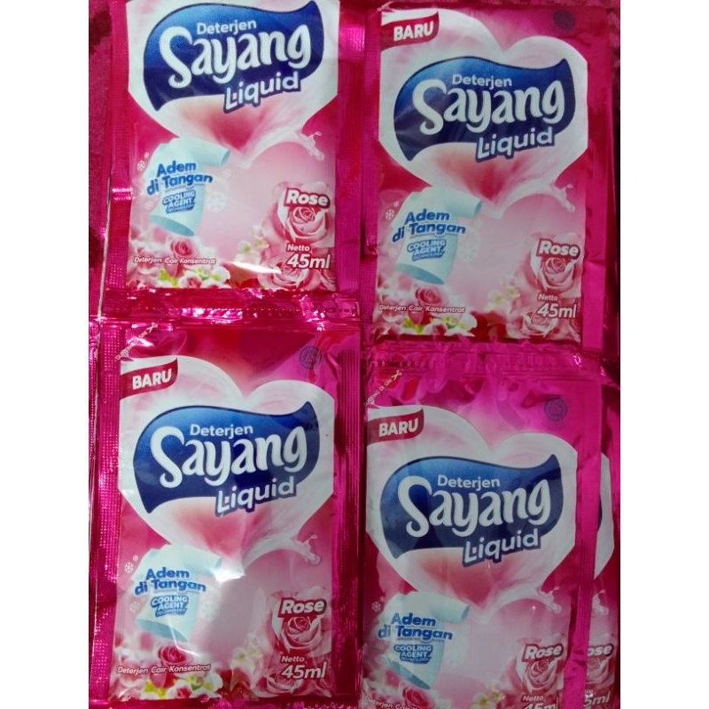 SAYANG Detergen Cair Rencengan