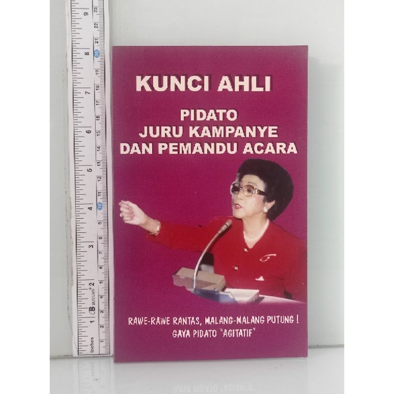 KUNCI AHLI PIDATO JURU KAMPANYE DAN PEMANDU ACARA