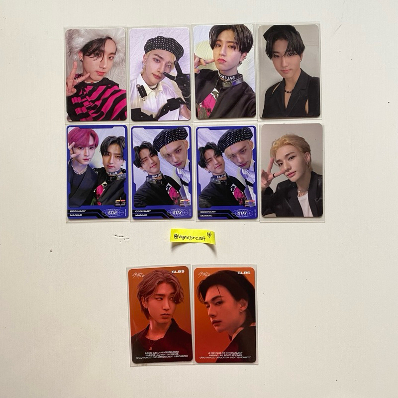 STRAY KIDS - Photocard Clearance Sale Hyunjin Han Oddinary Unit Minsung Hyunsung FREE SLBS PC