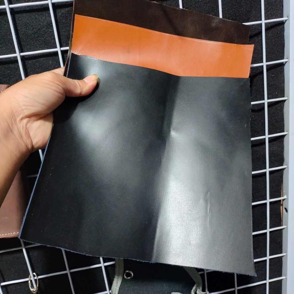 Bahan kulit sapi asli pull up lembaran leather feet