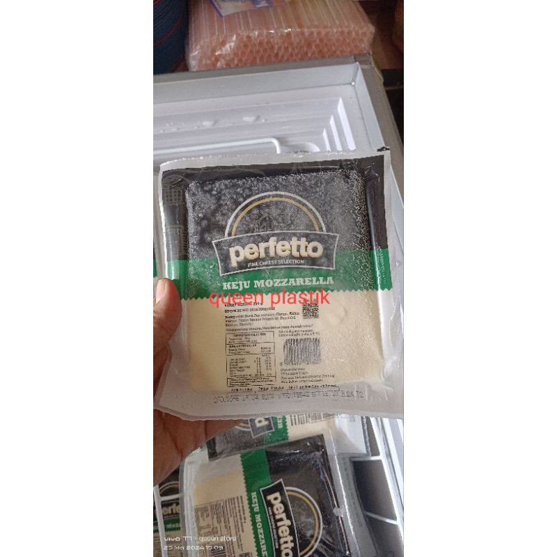 

mozarella perfetto keju leleh 250 gr mozarella cheese INSTANT/SAMEDAY