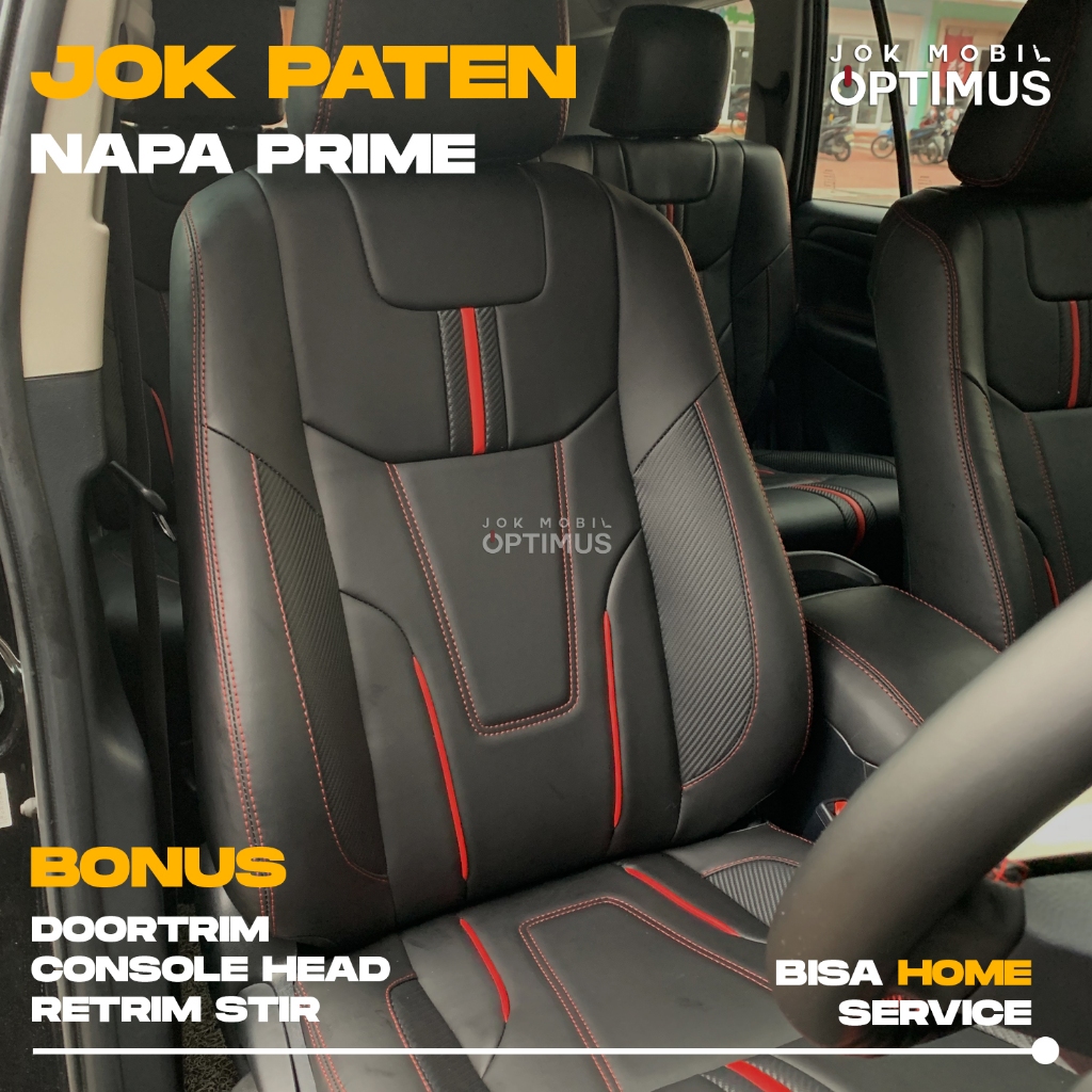Jok Paten Mobil Xpander Bahan Kulit Napa Prime Termurah