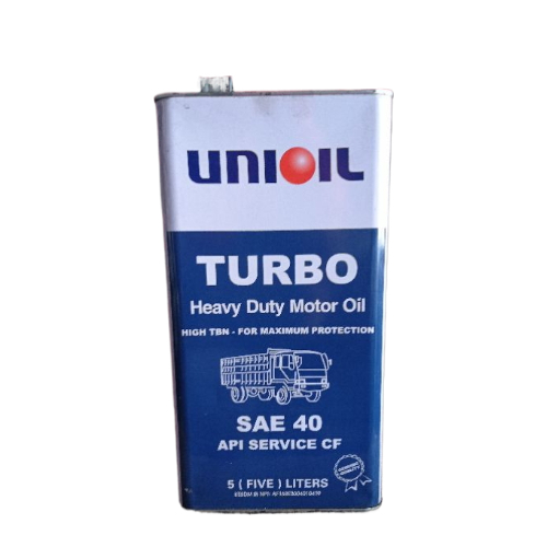Oli Mesin Unioil Diesel Turbo Diesel SAE 40 API SF Galon 5L