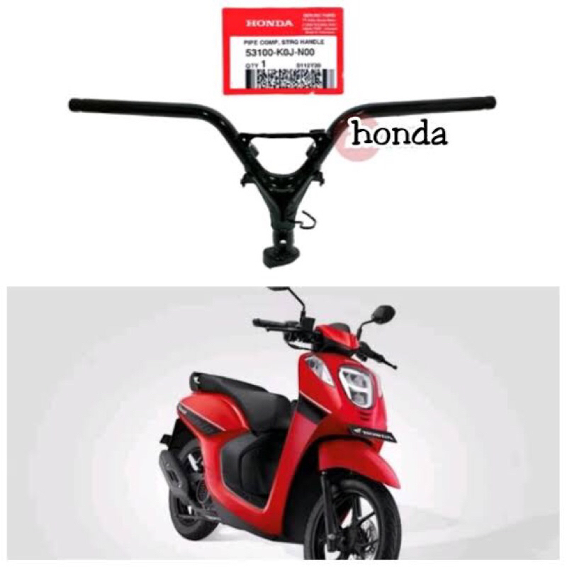 Pipa Stang Setir/ Pipe Steering / Stang Kemudi Genio [53100-K0J-N00] ORIGINAL HGP AHM 100%