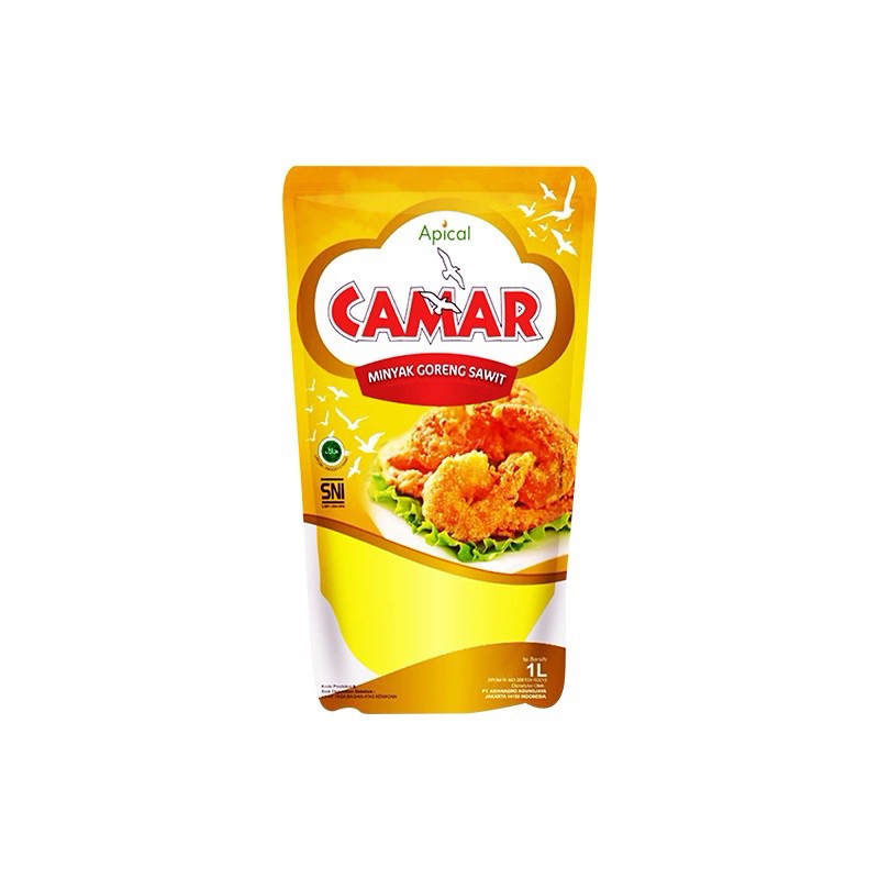 

Minyak Goreng Camar 1 L / Minyak Goreng 1L