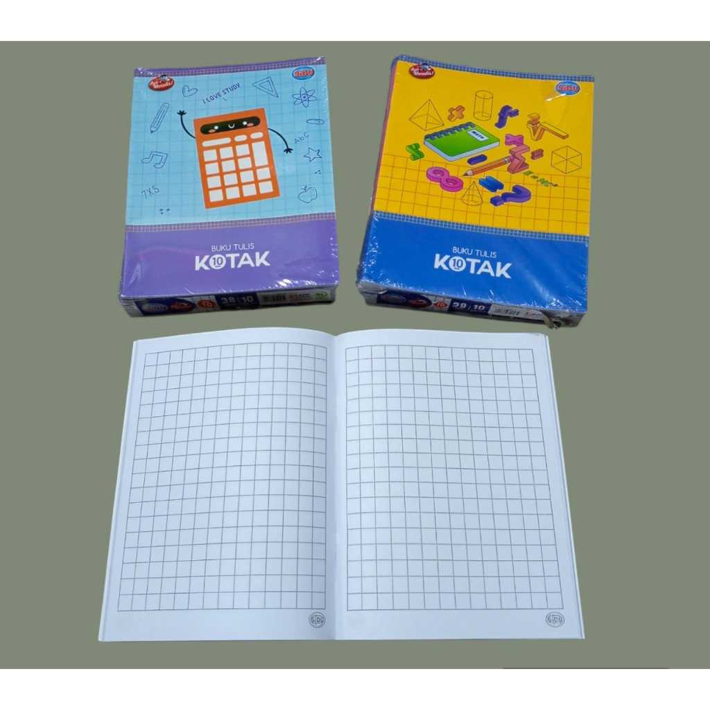 

BUKU TULIS SIDU KOTAK TANGGUNG / BUKU TULIS MANDARIN / BUKU SEKOLAH - MURAH!!!
