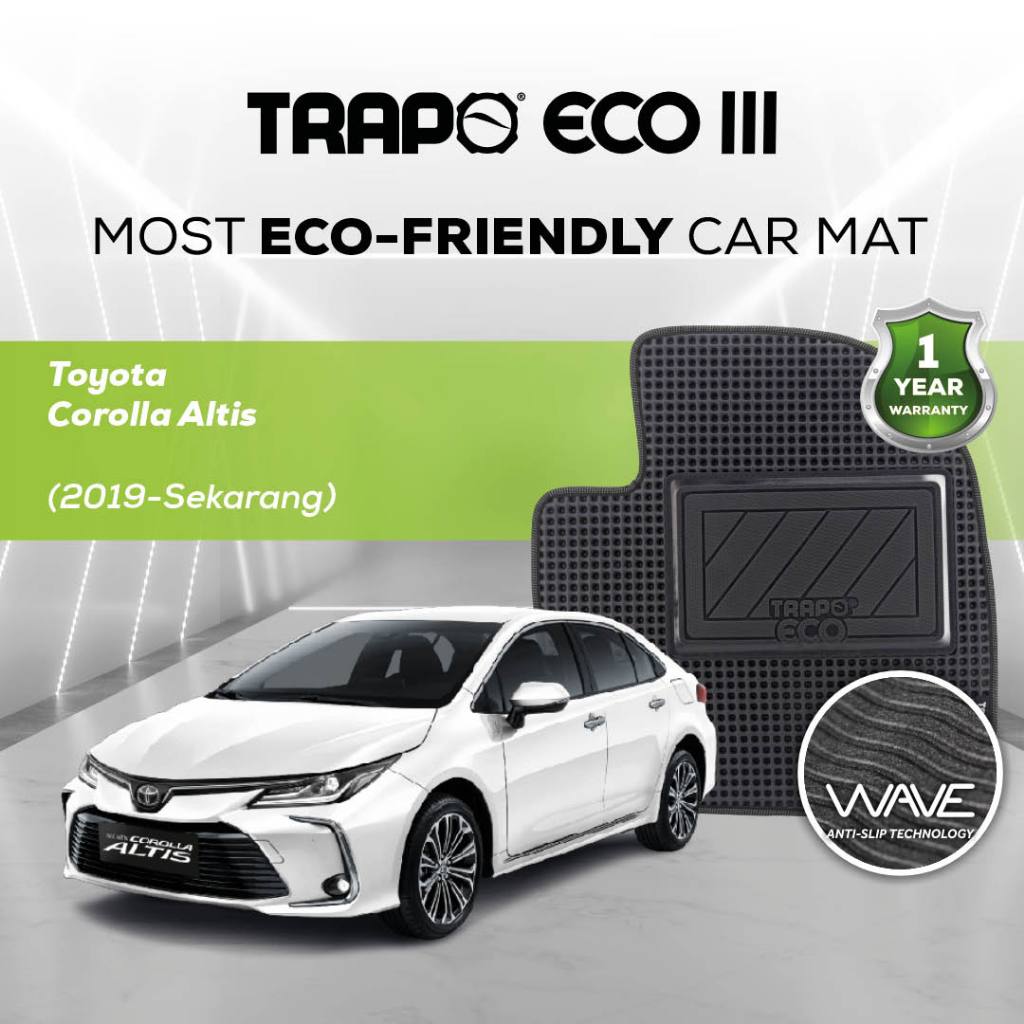 Karpet Mobil Trapo Eco III Toyota Corolla Altis (2019-Sekarang)