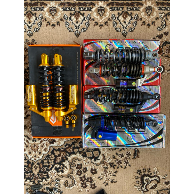 menjual berbagai shok dbs permium, Shock DBS Beat, shok dbs Vario, shok dbs Mio,shol dbs Lexi,shok d