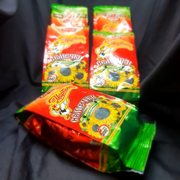 

Martin Premium Sun Flower Seeds Roasted/Семечки подсолнечника 200gr