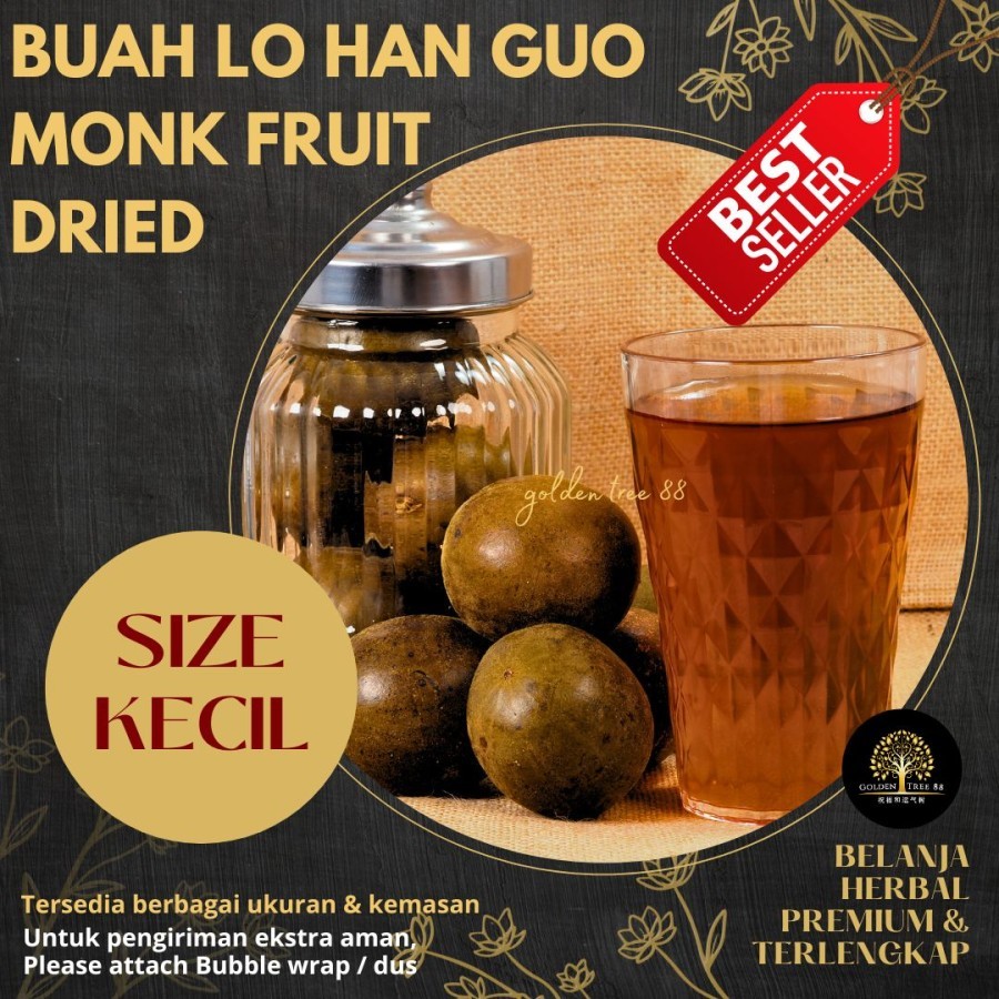 

Best Seller Buah Lo Han Kuo Asli Lo Han Guo Ukuran Kecil dan Sedang