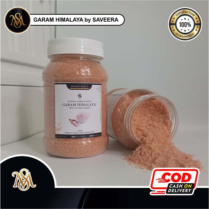 

GARAM HIMALAYA / HIMALAYAN PINK SALT 100% ALAMI KUALITAS PREMIUM u/ RESEP REMPAH JSR HEMAT & PRAKTIS