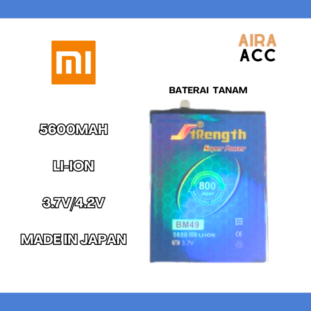 BATERAI XIAOMI MI MAX 1/MI MAX BM49 Batre Tipe BM-49 Untuk Mi Max 1/MiMax