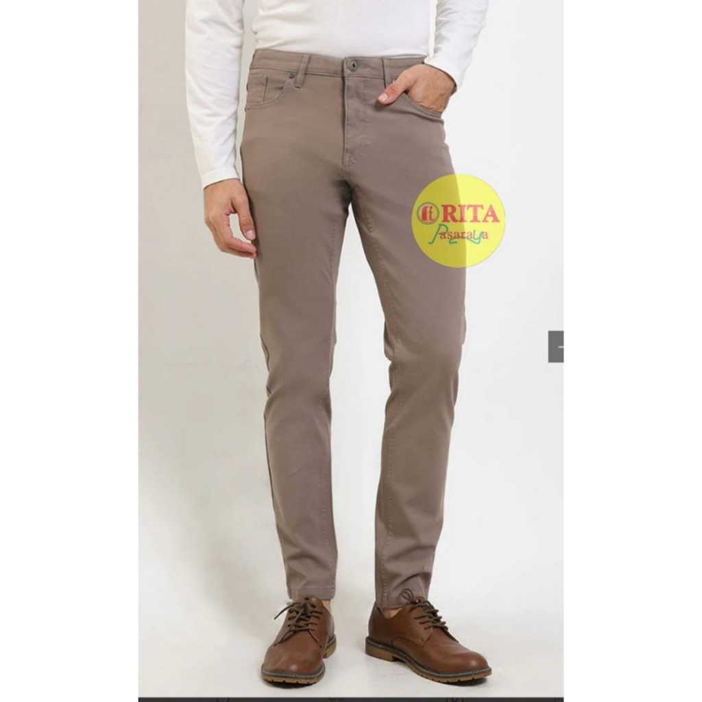 Andrew Smith Celana Panjang Slim Fit