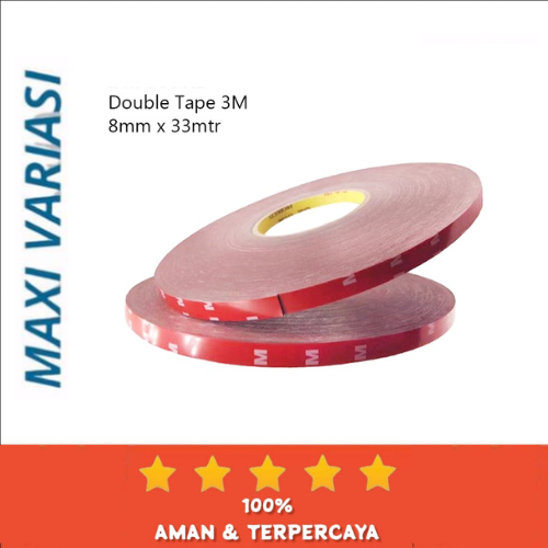 

Isolasi Doubel Tape 3M Merah 33 Meter