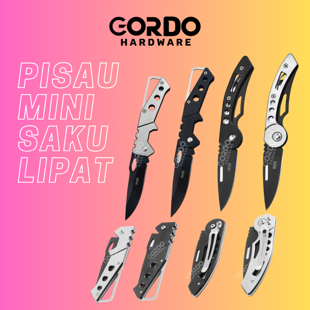 pisau lipat / pisau outdoor / pisau camping serbaguna outdoor / Folding Kives