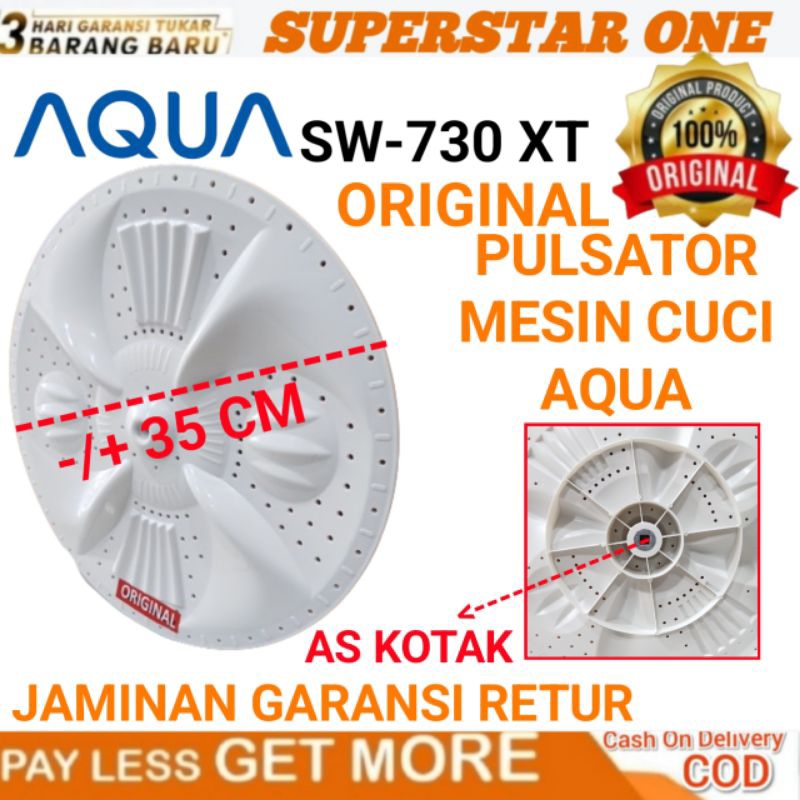 Mesin Cuci Aqua/Sanyo SW-730 XT/SW-630 XT PULSATOR 35 CM