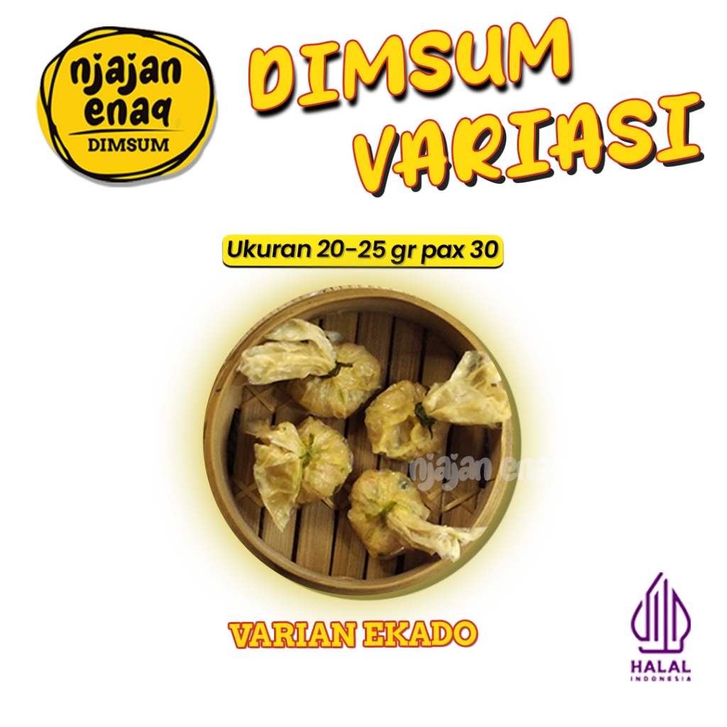 

DIMSUM VARIASI EKADO 25gr PACK ISI 30 PCS❤️RT❤️