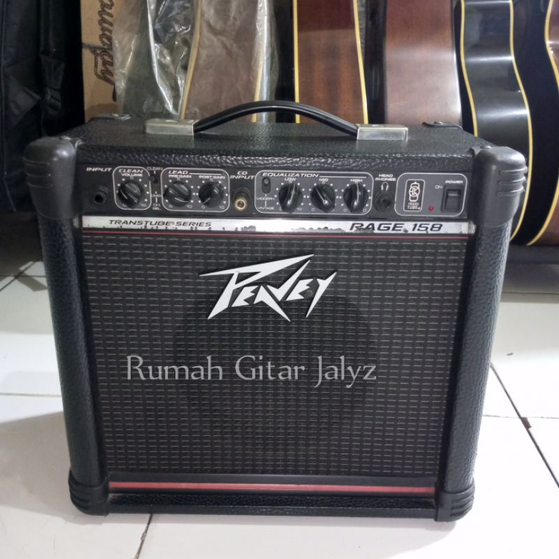 ampli gitar ori peavey rage 158 transtube
