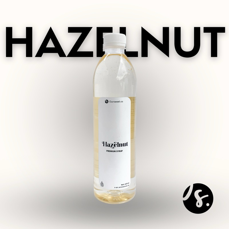 

Oursweet Hazelnut Syrup 625 ml Strong| sirup Premium