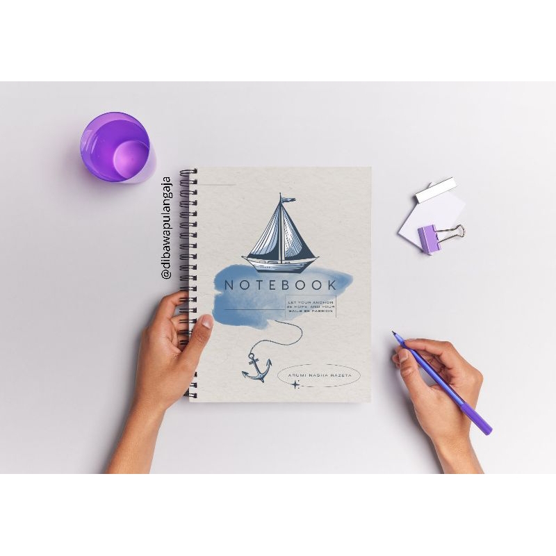 

NOTEBOOK CUSTOM NAMA / NB007