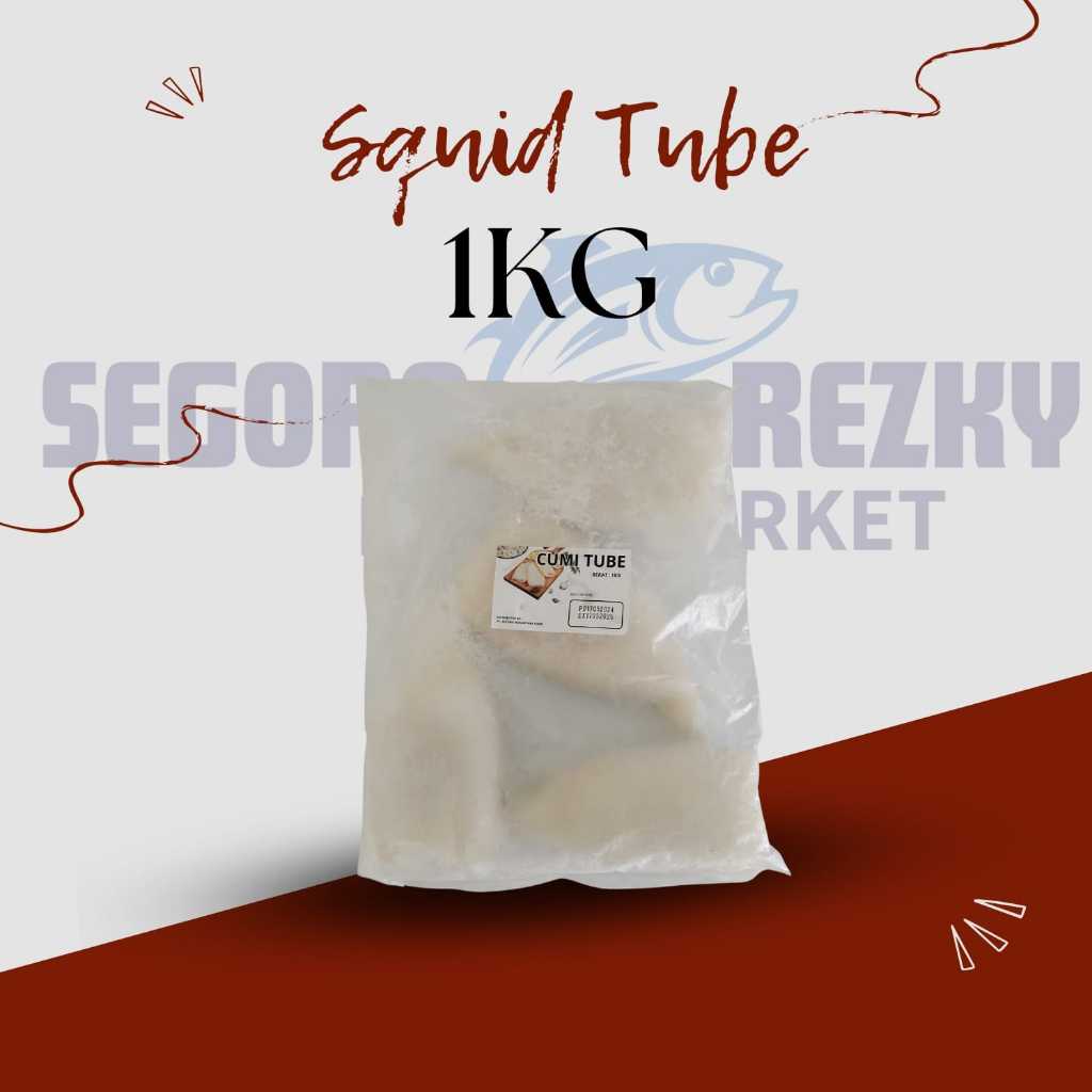 

Cumi Kupas Bersih / Cumi Tube Frozen @1kg