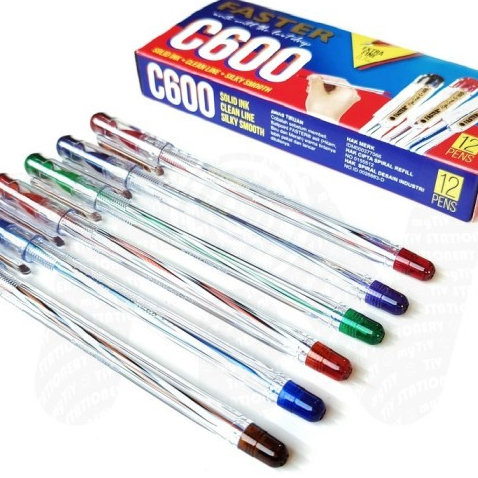 

PULPEN FASTER C600 MURAH 1 PACK-12 PCS