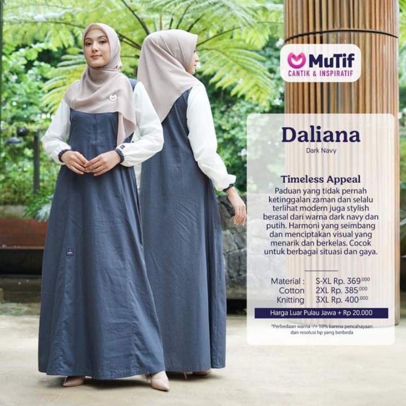 Mutif Daliana | Gamis Mutif Daliana | Gamis Mutif Terbaru | Gamis Mutif 2024 | Gamis Terbaru 2024 | 