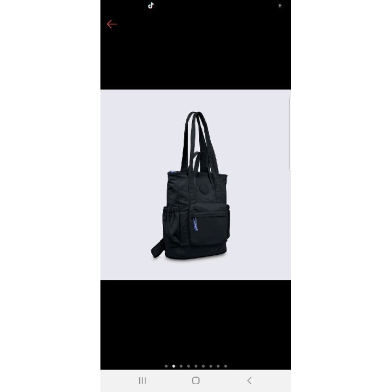 Tas Jinjing Exsport Daily Casual Totepack - Hitam