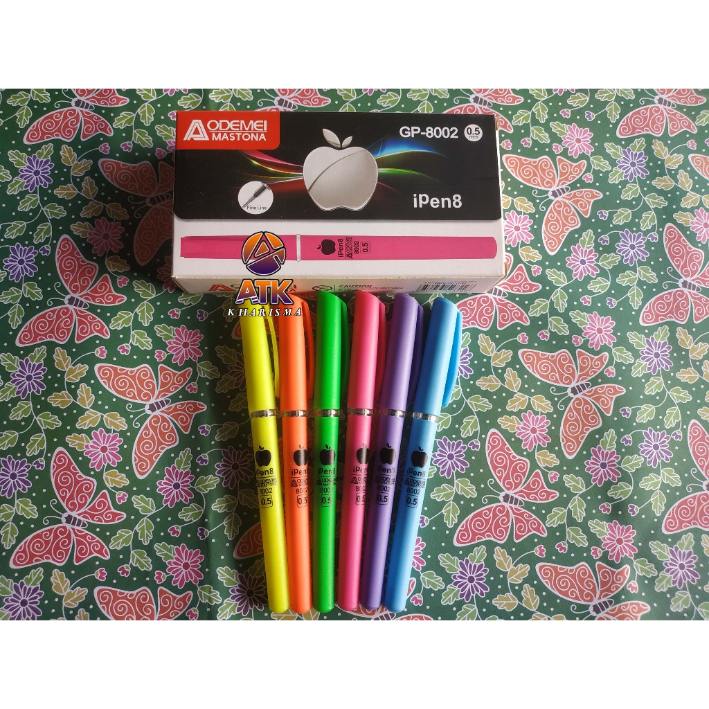 

Pulpen / Bolpen Gel / Gel Pen Odemei Ipen 8 GP-8002 0.5mm