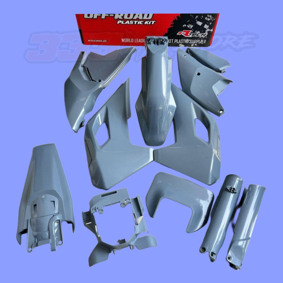 Body Kit Husqvarna TE/FE 2024 R-Tech ITALIA Grey Body Set Husqvarna Original