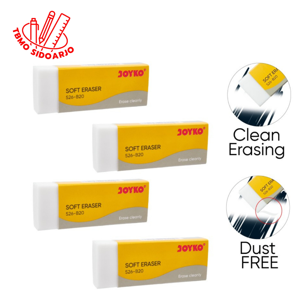 

TBMO Eraser / Penghapus Joyko 526-B20 Ecer Per Pcs