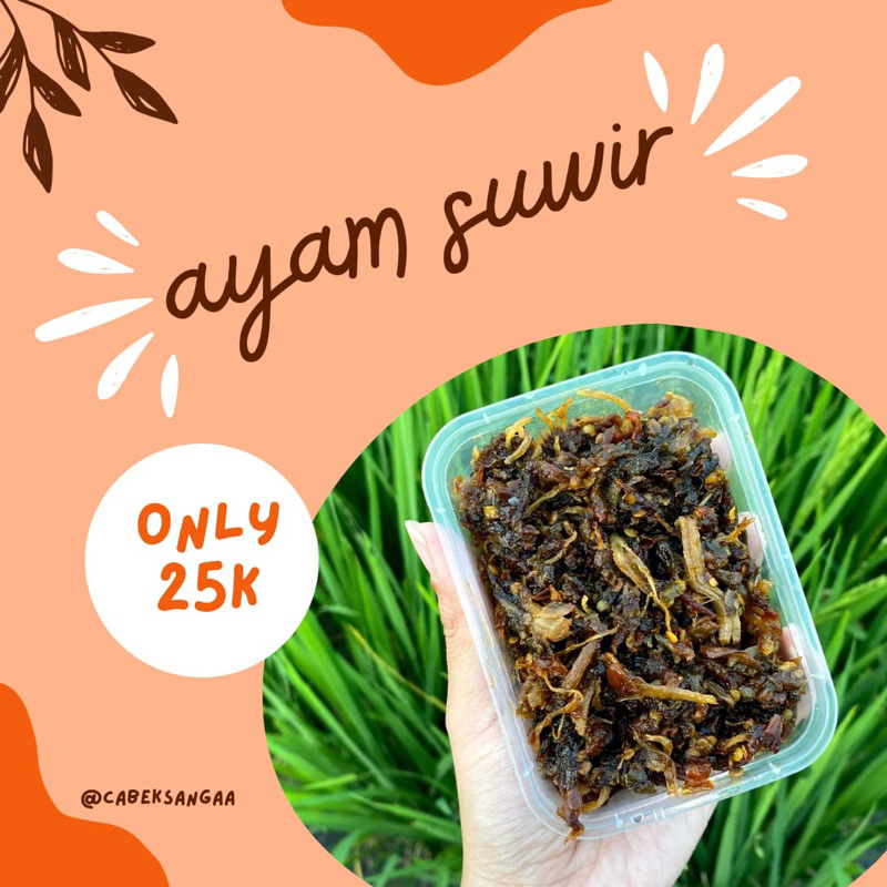 

cabeksanga ayam suwir