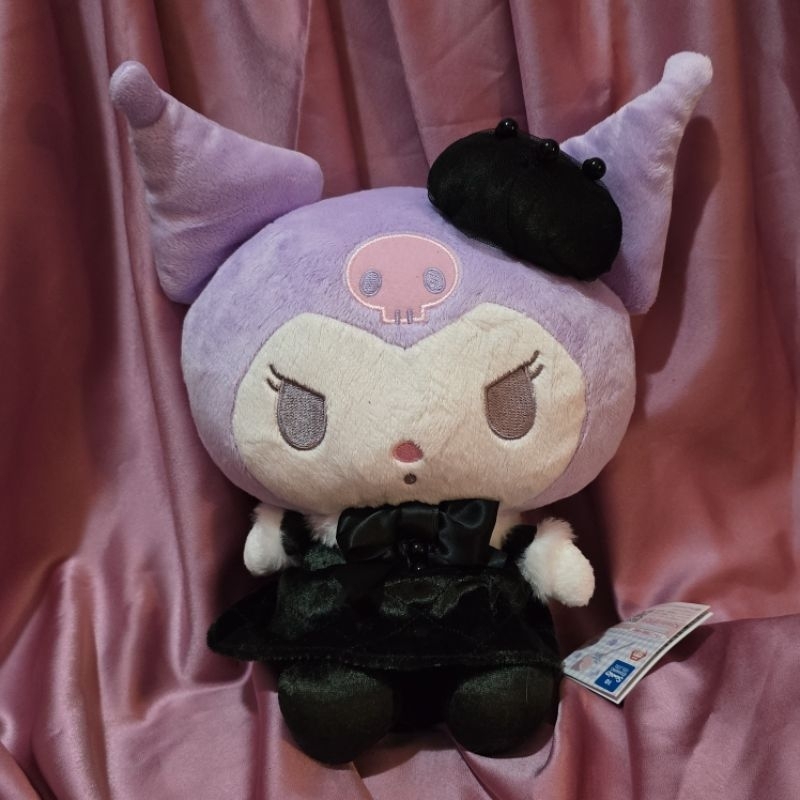 KUROMI PLUSH WINTER SERIES IN BLACK 2023 by SANRIO × FURYU [JAPAN]