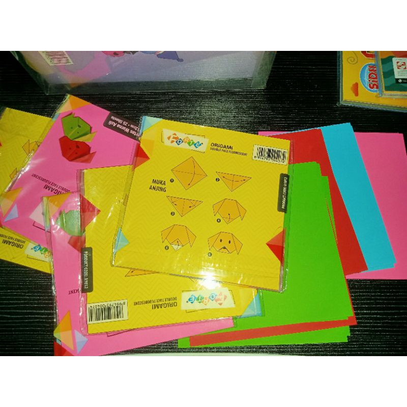 

KERTAS LIPAT ORIGAMI FORTE 12x12CM 25 LEMBAR