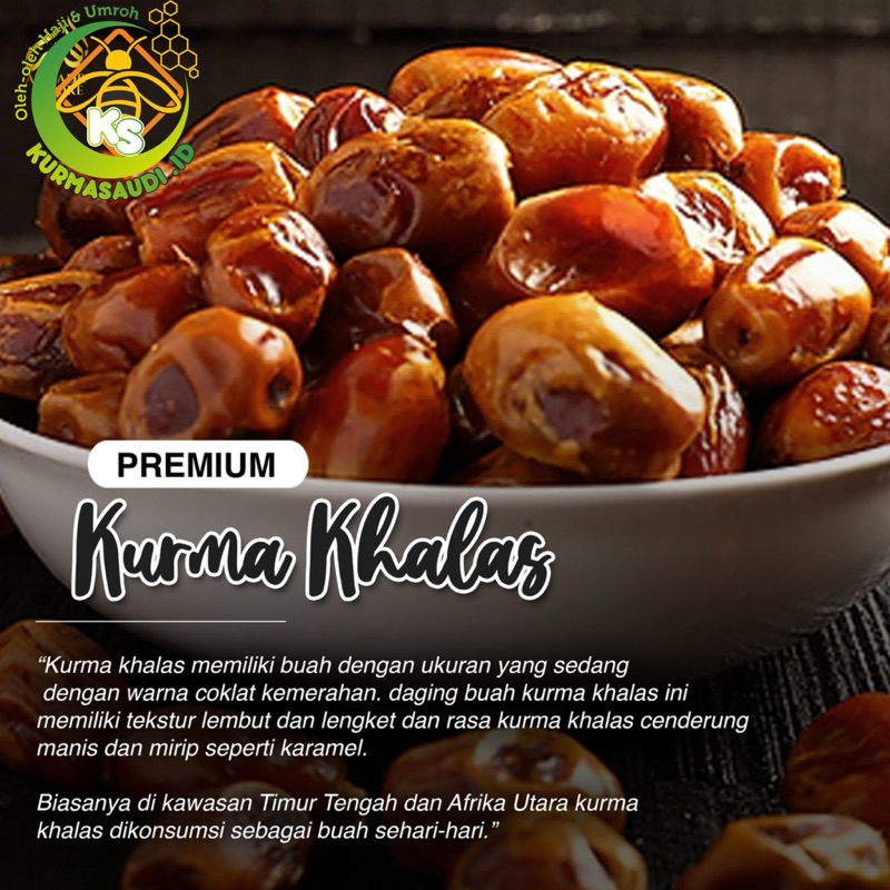 

Kurma Khalas Madinah Premium Hc 1 Kg