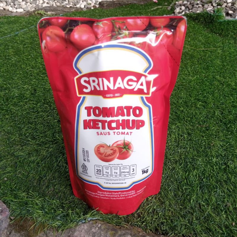 

Saus Tomat Srinaga Berat 1000 gram