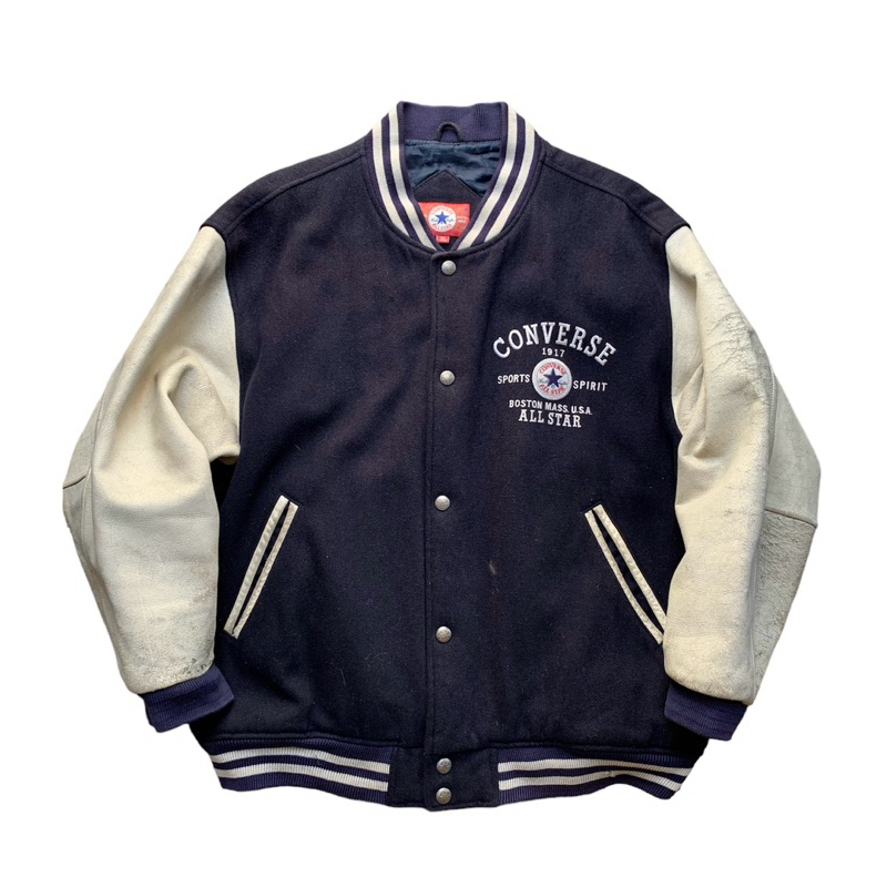 VINTAGE CONVERSE VARSITY LEATHER